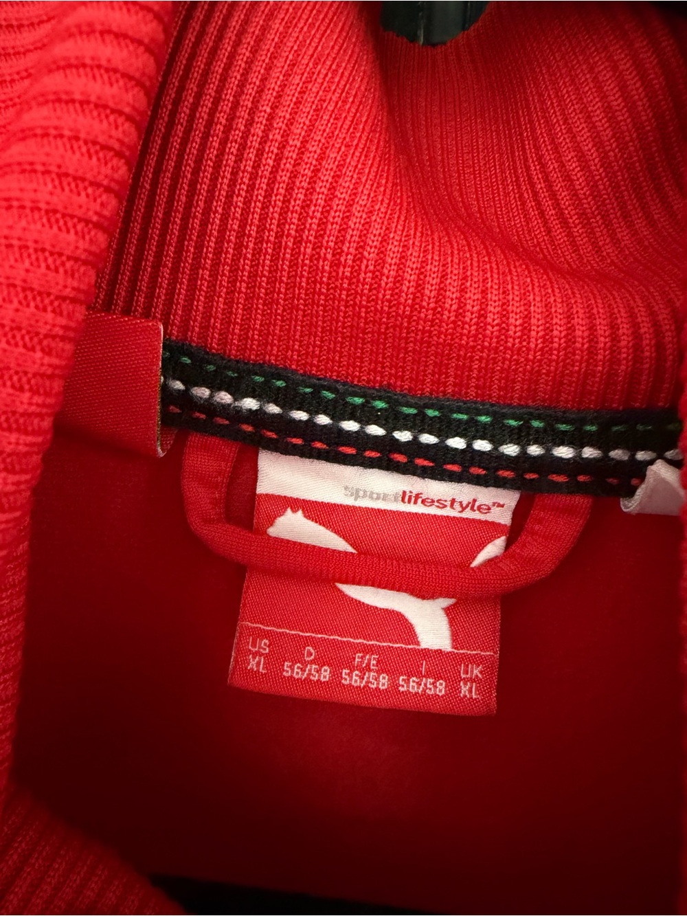 Men’s Puma Scuderia Ferrari Full Zip Jacket - Picture 2 of 13